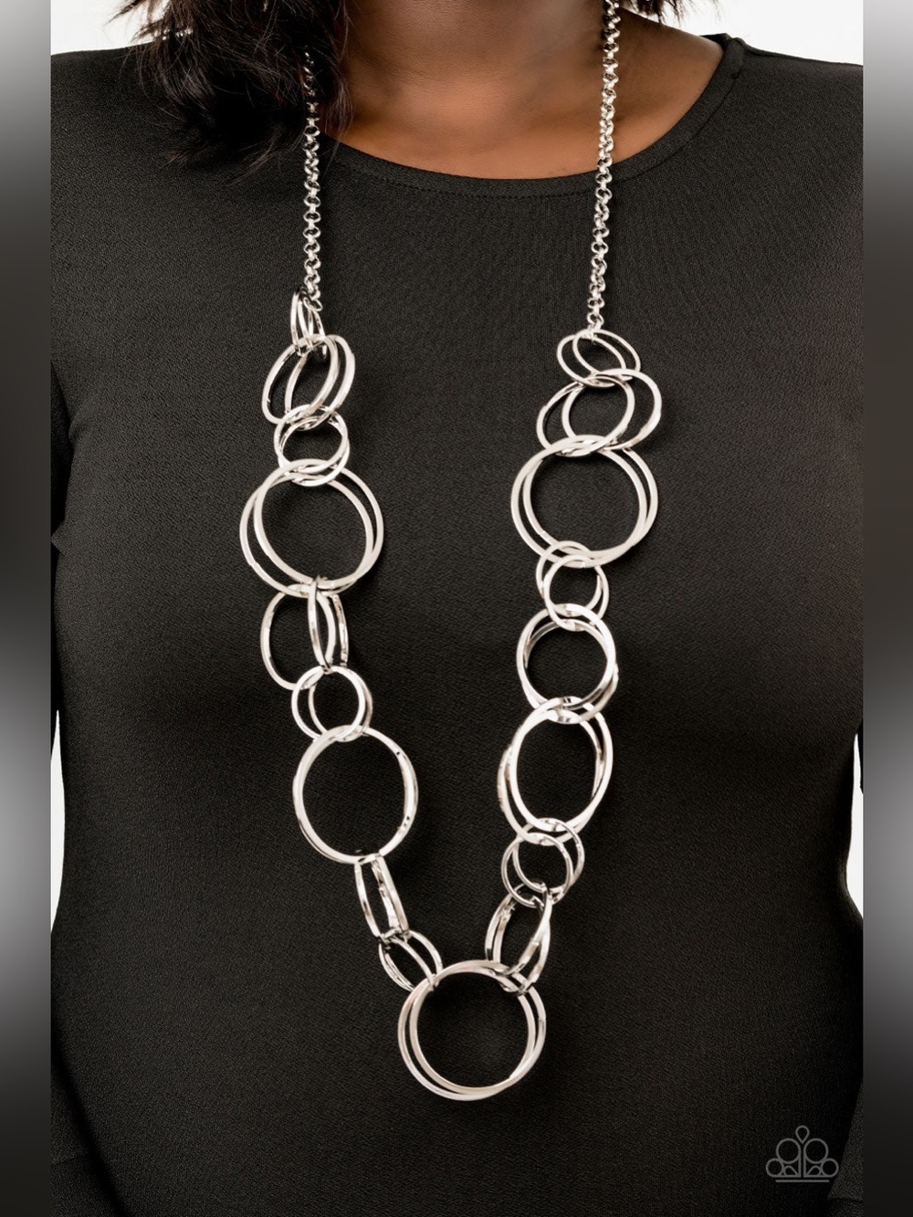 ❤️🔥5/$25❤️🔥 Natural-Born Ring Leader Silver Necklace